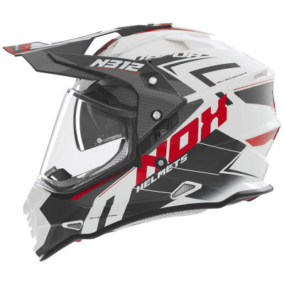 helma Nox N312 Vapor 2025 white/black/red