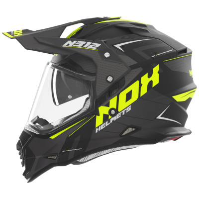 helma Nox N312 Vapor 2025 black matte/yellow