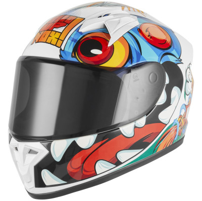 dětská helma Nox N731 Scrappy 2026 white multi color