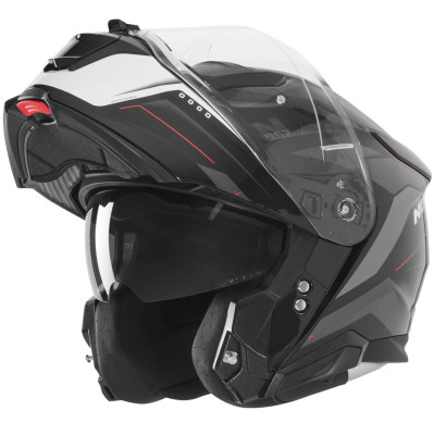 helma Nox N967 Conquer 2026 black matte/white/red