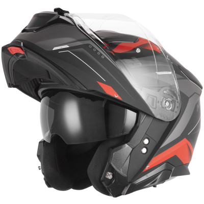helma Nox N967 Conquer 2026 black matte/red