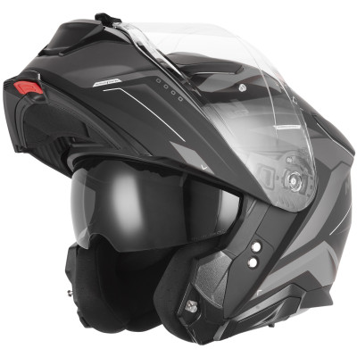 helma Nox N967 Conquer 2026 black matte/silver