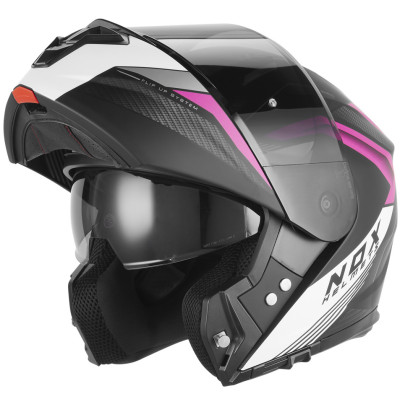 helma Nox N968 Shift 2026 black matte/white/pink