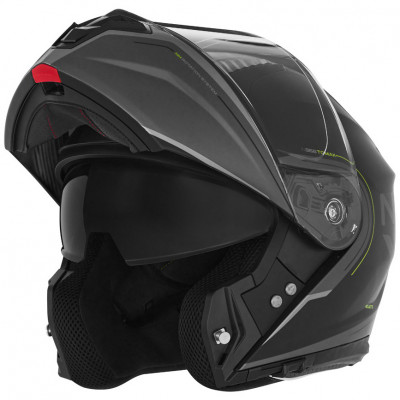 helma Nox N968 Tomak 2025 black matte/neon yellow