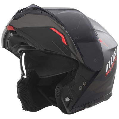 helma Nox N968 Ultra 2025 black matte/red