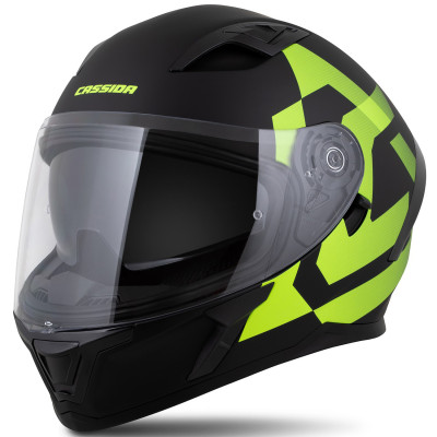 helma Cassida Orbit Grind 2025 black matte/yellow fluo