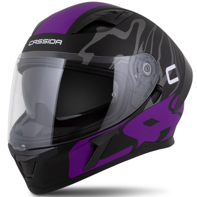 helma Cassida Orbit Multivers 2025 black matte/purple/grey/white