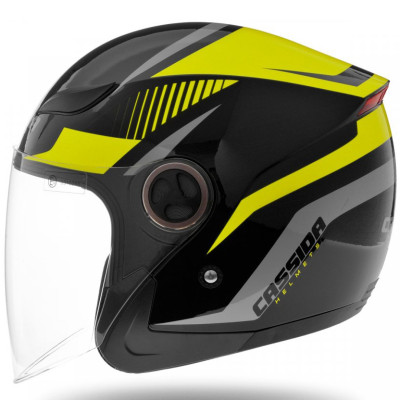 helma Cassida Reflex black/yellow fluo/grey