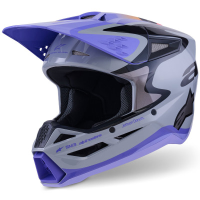 helma Alpinestars S-M3 edition Jett Lawrence 2026 grey/purple/black