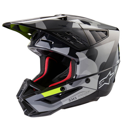 helma Alpinestars S-M5 Rover 2 2025 dark grey/yellow fluo