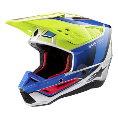 helma Alpinestars S-M5 Sail 2025 yellow fluo/blue/silver