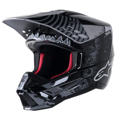 helma Alpinestars S-M5 Solar Flare black/grey
