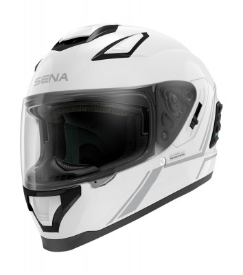 helma Sena Stryker s Mesh headsetem glossy white