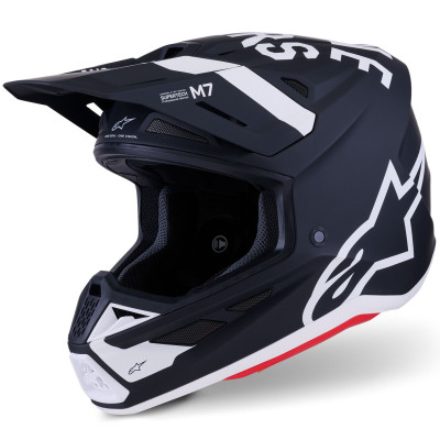 helma Alpinestars SM7 Dasher black/white/matte