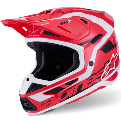 helma Alpinestars SM7 Deed 2026 red/black/white