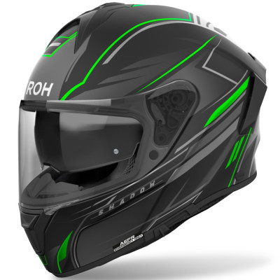 helma Airoh Spark 2 Shadow 2025 green matte