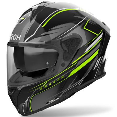 helma Airoh Spark 2 Shadow 2025 yellow shiny