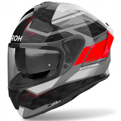 helma Airoh Spark 2 Zenith 2025 shiny red