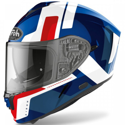 helma Airoh Spark Shogun blue/red shiny