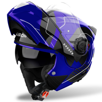 helma Airoh Specktre Groove 2025 shiny blue