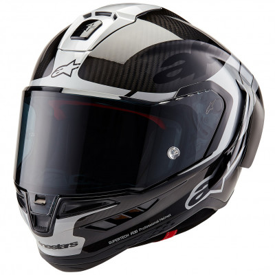 helma Alpinestars Supertech R-10 Element 2025 carbon/silver/black