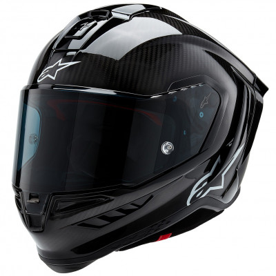 helma Alpinestars Supertech R-10 Solid 2025 glossy carbon/matte carbon