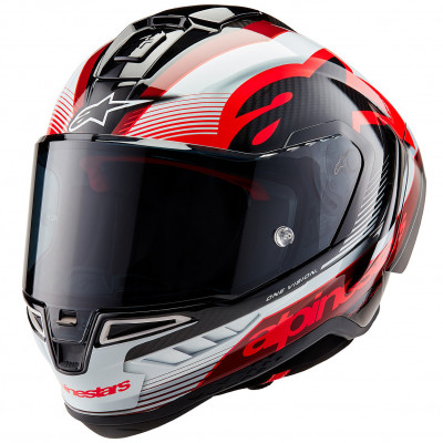 helma Alpinestars Supertech R-10 Team 2025 carbon/red/white