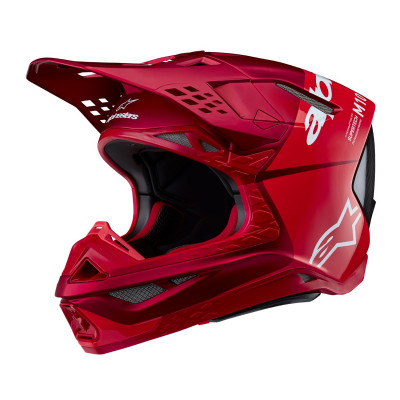 helma Alpinestars Supertech S-M10 Flood red fluo/red
