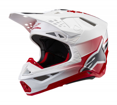 helma Alpinestars Supertech S-M10 Unite 2025 red/white