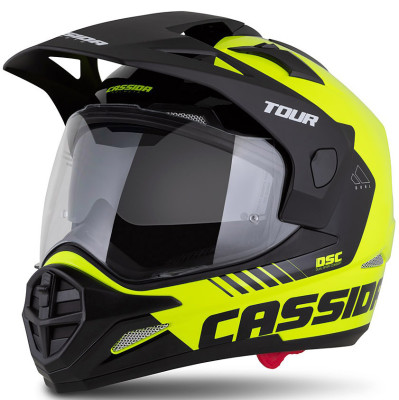 helma Cassida Tour 2.0 Dual 2025 yellow fluo/black/black matte