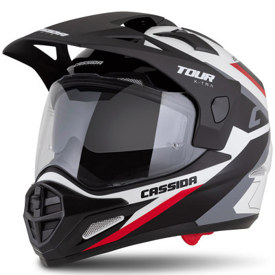 helma Cassida Tour 2.0 X-tra 2025 white/red/black/black matte