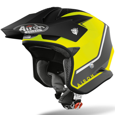 helma Airoh TRR-S Keen matte yellow