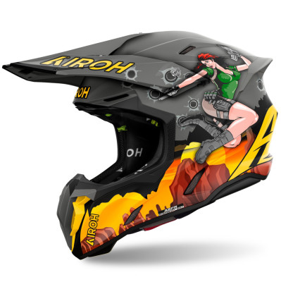 helma Airoh Twist 3 Adventure 2025 shiny