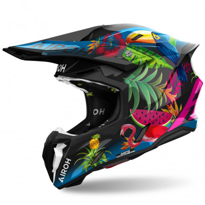 helma Airoh Twist 3 Amazonia 2025 shiny