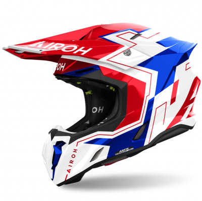 helma Airoh Twist 3 Dizzy 2025 shiny blue/red