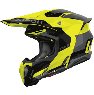 helma Airoh Twist 3 Fancy 2026 yellow fluo shiny