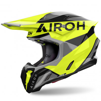 helma Airoh Twist 3 King 2025 shiny yellow