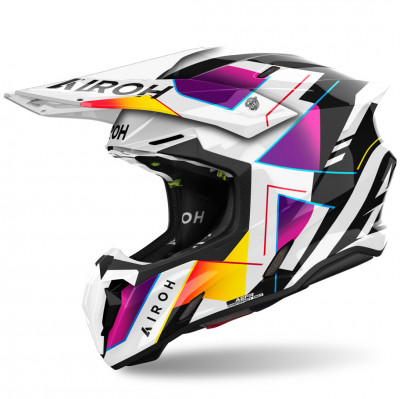 helma Airoh Twist 3 Rainbow 2025 shiny