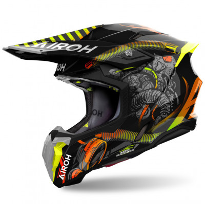 helma Airoh Twist 3 Toxic 2025 shiny