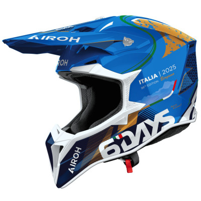 helma Airoh Wraaap 6Days Italy 2026 shiny