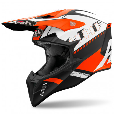 helma Airoh Wraaap Feel 2025 matte orange