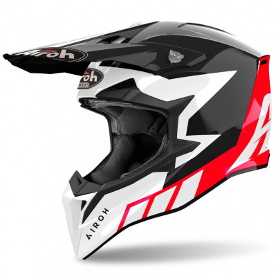 helma Airoh Wraaap Reloaded 2025 shiny red