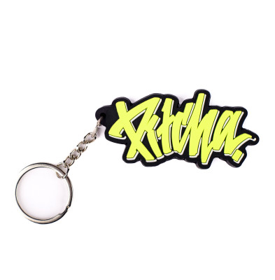 přívěsek Pitcha LOGO keychain black/fluo