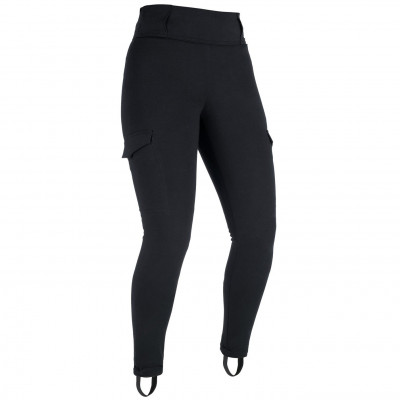 dámské prodloužené kalhoty Oxford Super Cargo black