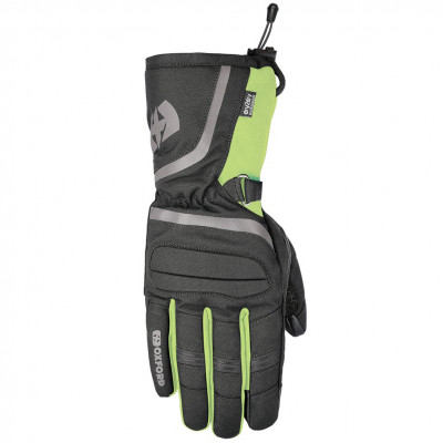 rukavice Oxford Convoy 3.0 Dry2dry black/yellow fluo
