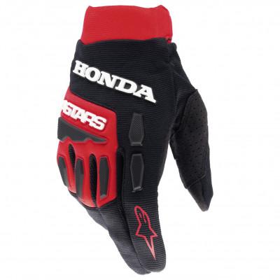 rukavice Alpinestars Full Bore Honda red/black