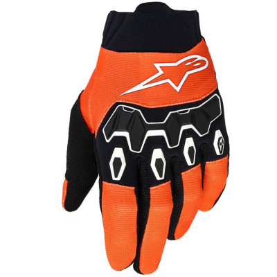dětské rukavice Alpinestars Full Bore V2 youth/kids 2026 orange/white/black/blue