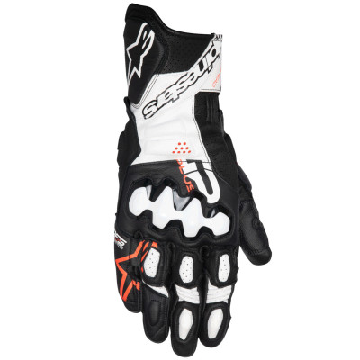 rukavice Alpinestars GP Plus R V3 2025 black/white/red fluo