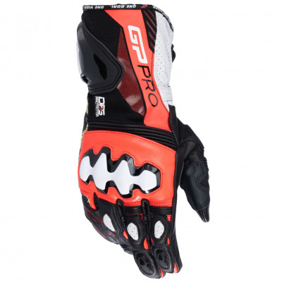 rukavice Alpinestars GP Pro 4 2024 black/red fluo/white
