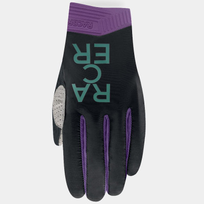 rukavice Racer GP Style 2 black/purple